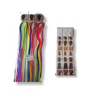 ACESS PARA CABELO P/ TRANCINHA ARTIFICIAL c/12