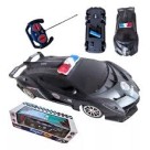 CARRO DE CONTROLE REMOTO VIATURA BATERIA RECARR.