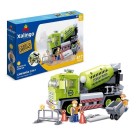 BLOCOS CIDADE EM OBRAS CAMINHAO 2EM1 417PCS