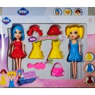 BONECA ABBIE TROCA ROUPA C/AMIGA ARTBRINK