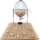 BINGO PEQUENO GLOBO CROMADO