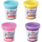 MASSINHA COM GLITER KIT C/ 4 DIVER