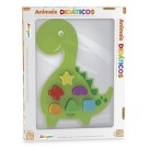 ANIMAIS DIDATICOS DINOSSAURO MDF JUNGES
