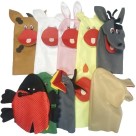 FANTOCHES FELTRO ANIMAIS DOMESTICOS C/10 JOD