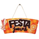PLACA FESTA JUNINA