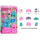 KIT CASTELO ACESSORIOS BONECA