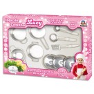 JOGO DE COZINHA INOX COM TAMPA